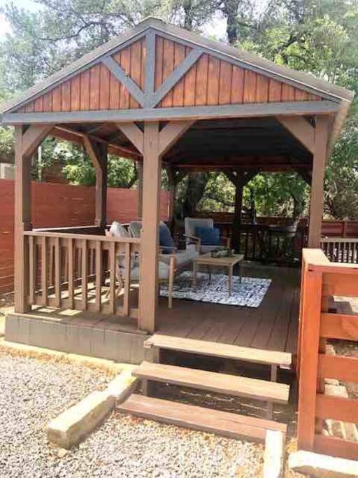 The Bison Cabin - The Cabins At Rim Rock Austin Luaran gambar