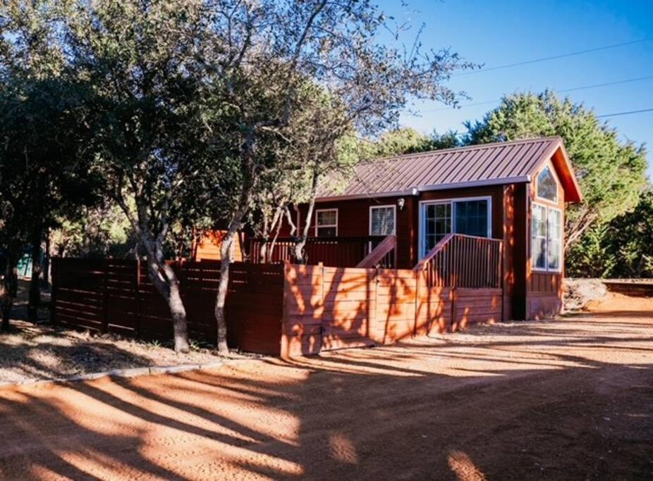 The Bison Cabin - The Cabins At Rim Rock Austin Luaran gambar